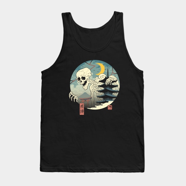 Shinigami Tank Top by Vincent Trinidad Art